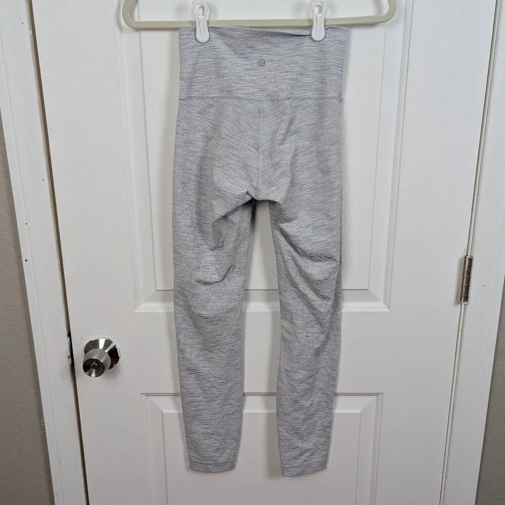 Lululemon | Wunder Under High Rise We Are From Space Grey Alpine Tight 7/8